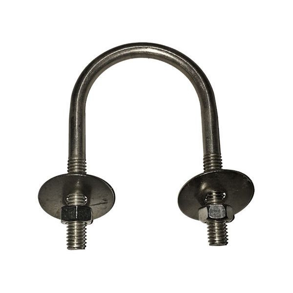 Stainless Steel Fender U-Bolt. 1-1/2"