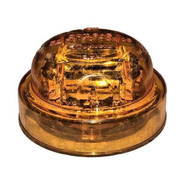 2.5 IN. YELLOW LED MARKER LIGHT, FLANGE