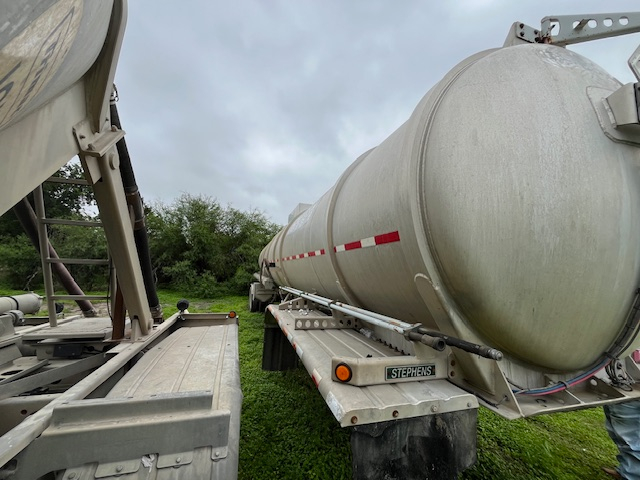 USED 2015 STEPHENS 8400 GAL Crude TRAILER FOR SALE 133691