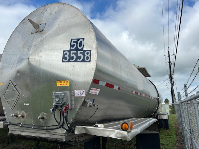 USED 1995 POLAR 7000 GAL Chemical TRAILER FOR SALE 133753