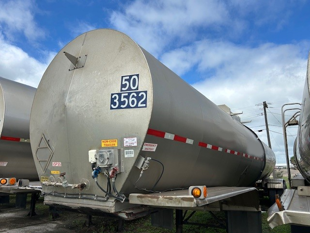 USED 1995 POLAR 7000 GAL Chemical TRAILER FOR SALE 133754