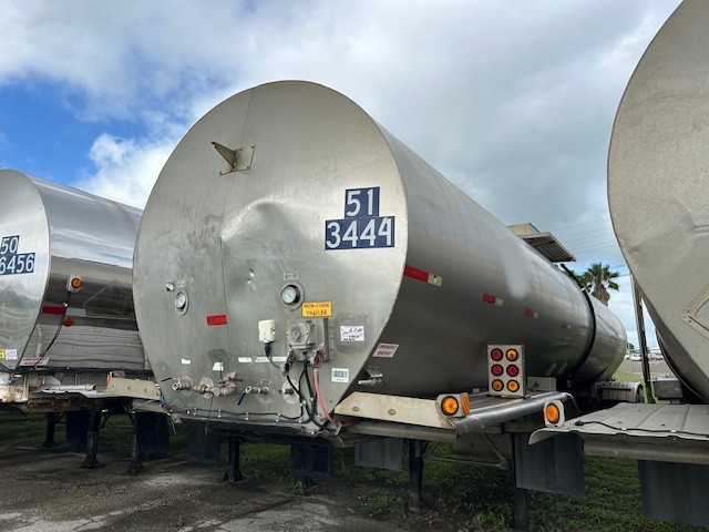 USED 1998 POLAR 7000 GAL Chemical TRAILER FOR SALE 133758