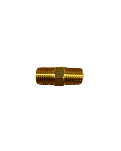 1/4" Male NPT Hex Nipple (BP124-4)