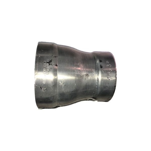 Pipe Aluminum Reducer, 4 In. X 3 In., Concentric