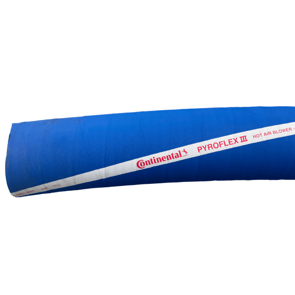 Contitech Pyroflx 4" Hot Air III FDA Blue Without Layline
