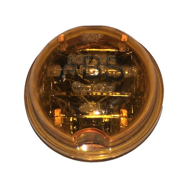 2 In. Yellow Abs Light, Lamp Only