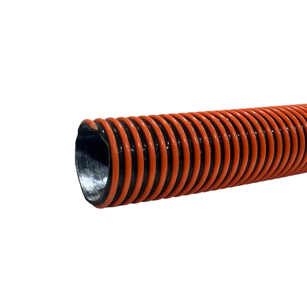 4" Fuel Drop Hose, Orange/Black