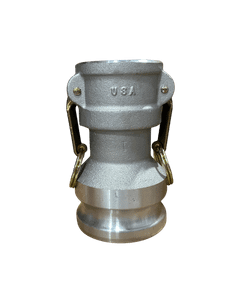 2" Coupler X 3" Adapter, Aluminum