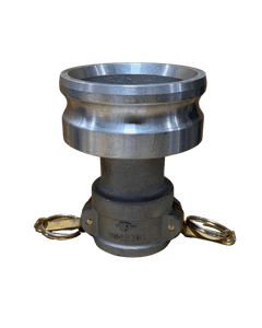 2" Coupler X 4" Adapter, Aluminum