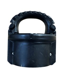3" Safety Bump, Black Anti-Static Polypropylene Cap