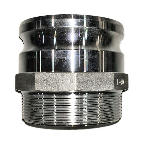 CAMLOCK FITTING- 2 IN. PART F, ALUMINUM