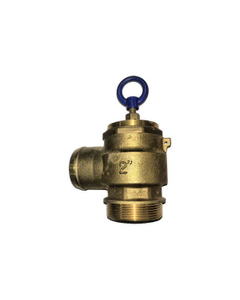 2" Pressure Relief Valve, Brass - MNPT