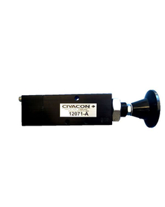 Civacon Master Push/Pull Valve Anodized