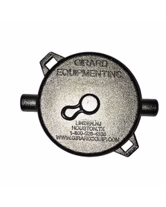 3" Girard Stainless Steel Cleanout Solid Cap