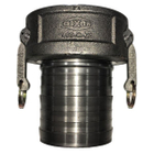 Dixon 4" Female Coupler X 4" Hose Shank