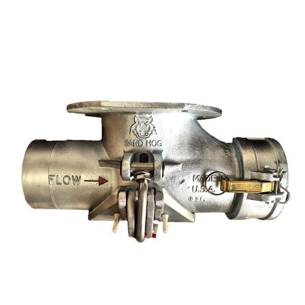 BTI Sandhog Tee, 5" Bottom Drop, Plain X Female Coupler