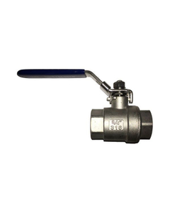 3/4" NPT Threaded Stainless Steel Full Port Ball Valve, 1000 WOG