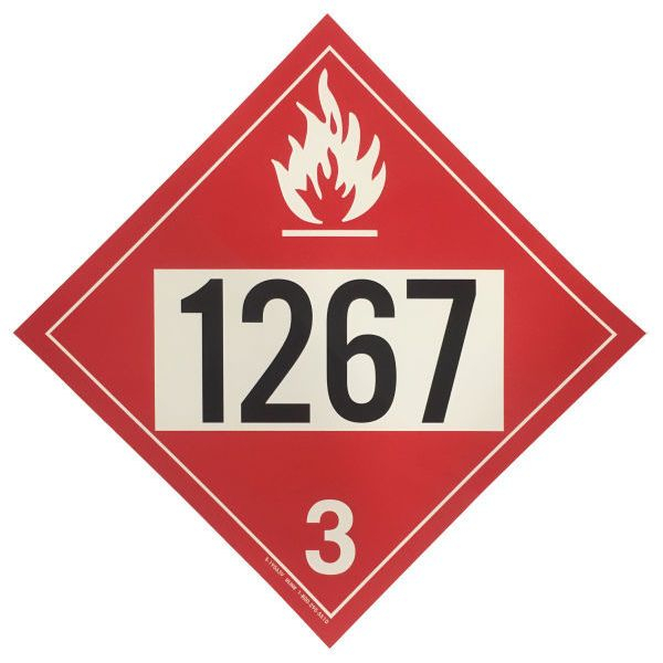 Label Master 1267 Rigid Vinyl Placard - ZRV2-1267 | The Jack Olsta Co.