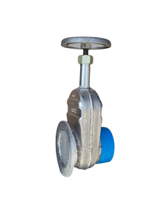 4" Betts Gate Valve, Flange X Thread, Aluminum