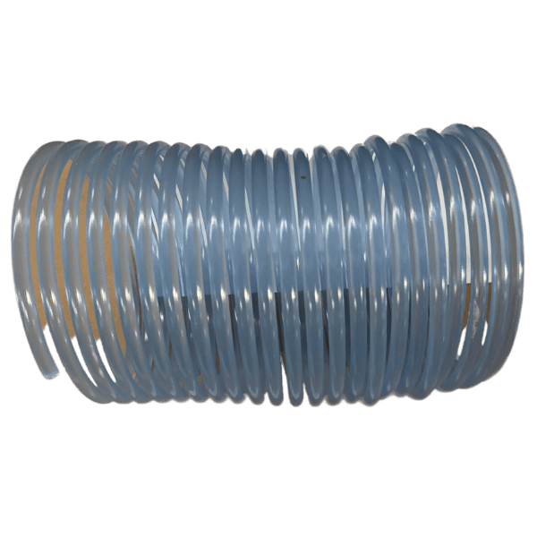 6" Banding Coil, Clear, Tigerflex Food Grade