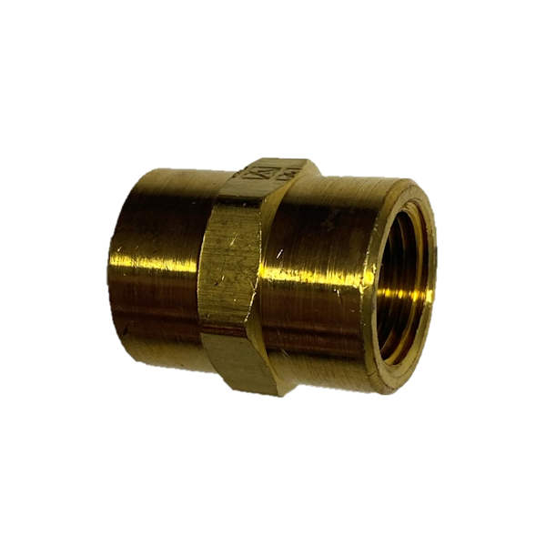 Brass Coupling, 3/8"