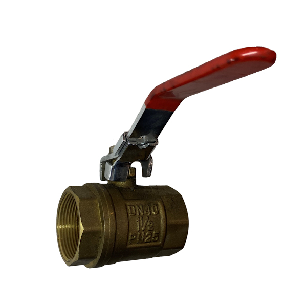 Ball Valve Brass 1.5" Full Por