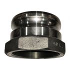 Cam And Groove Fitting, Part A, 4", Ductile