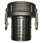 4" Female Coupler X 4" Hose Shank