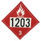 1203 Placard, Adhesive Back