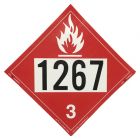 1267 Adhesive Back Placard