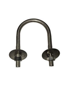 Stainless Steel Fender U-Bolt. 1-1/2"