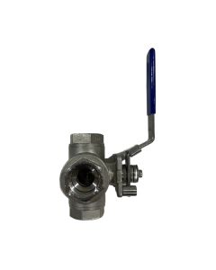 1" Ball Valve, 316.BSP, 3-Way