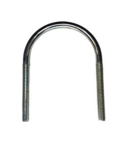 Long U-bolt, 1 1/2" Pipe, Zinc 5/16" - 18 X 1 1/2"