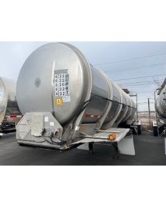 USED 1992 BRENNER 8060 GAL Chemical TRAILER FOR SALE