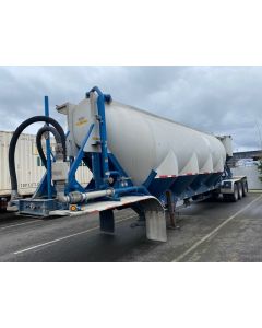 USED 1996 J&L 1600 CU FT VAC Dry Bulk TRAILER FOR SALE