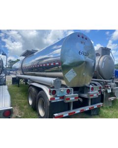 USED 2016 BULK 7000 GAL Chemical TRAILER FOR SALE