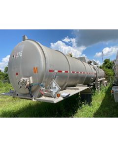 USED 2012 TROXELL 9,240 GAL REFINED FUEL TRAILER FOR SALE