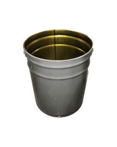 5 Gallon Metal Bucket Lined