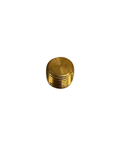 1/2" Male NPT Recessed Hex Brass Plug (BP118-8)