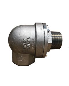 2" Vacuum Relief Valve Male Outlet, 15 PSI