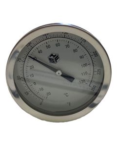 Thermometer Bimetal 0-250 W/ 9