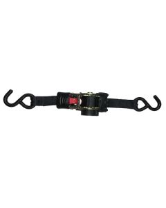 Retractable Ratchet Strap, 1" X 6"