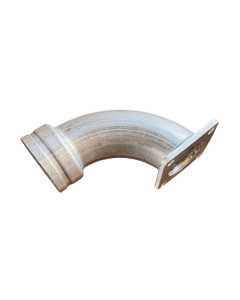 3" SQ, 45-Degree X 4" Pipe Assembly