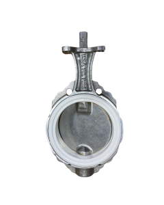 4" Butterfly Valve Allo Disc/MAXX Temp White Rubber