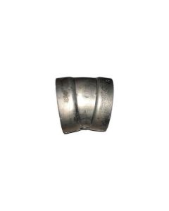 Bend, Belled, 3", Long Radius, 15 Degrees, Aluminium