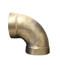 2", Long Radius, 90 Degrees, Aluminum
