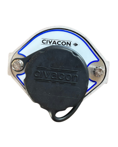 API Optic Pattern Socket, 3 J-Slots with 6 Pins (Blue)