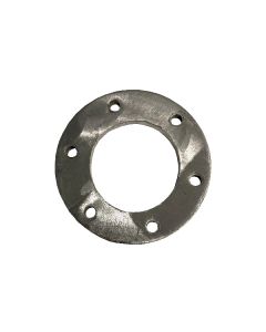 Flange Alum 3" Round 6 Hole