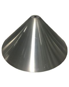 33" Weld On 45-Degree Aluminum Hopper Cone