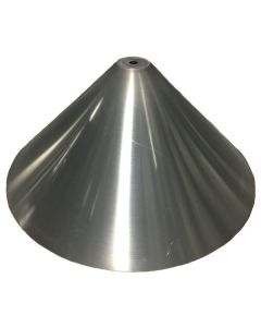 33 In. Od Weld On 45 Degree Hopper Cone